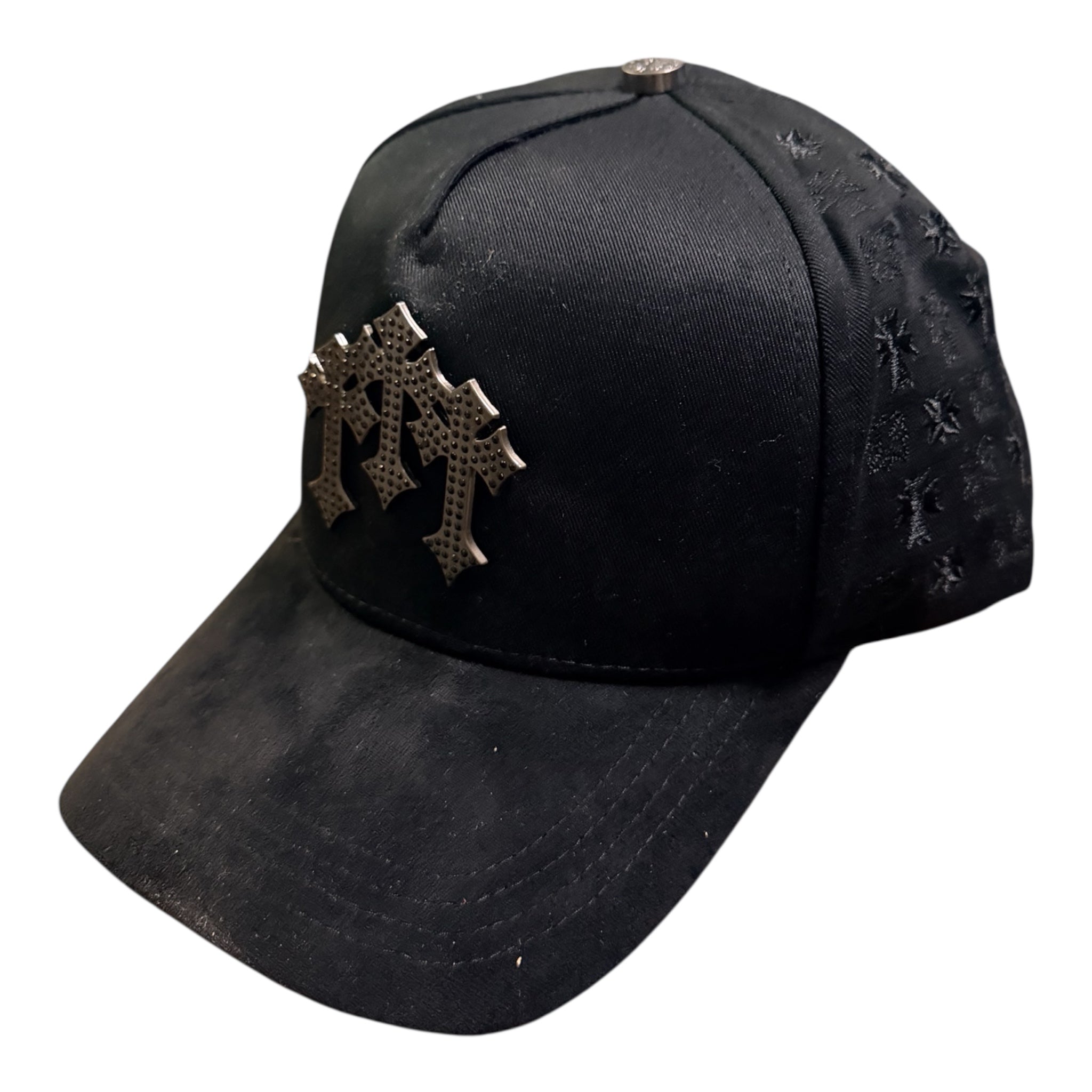 Black Iron Cross Cap