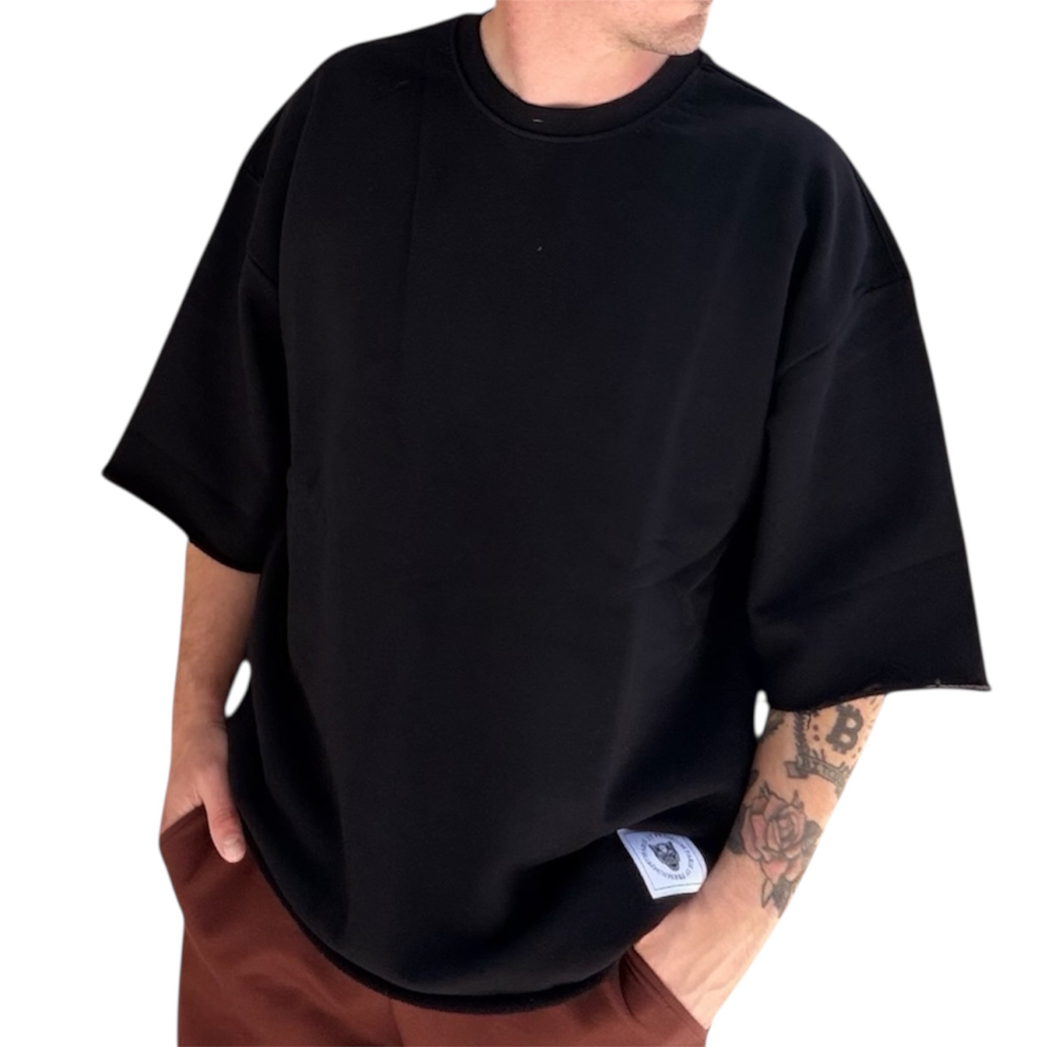 Heavyweight Oversized T-Shirt – Black