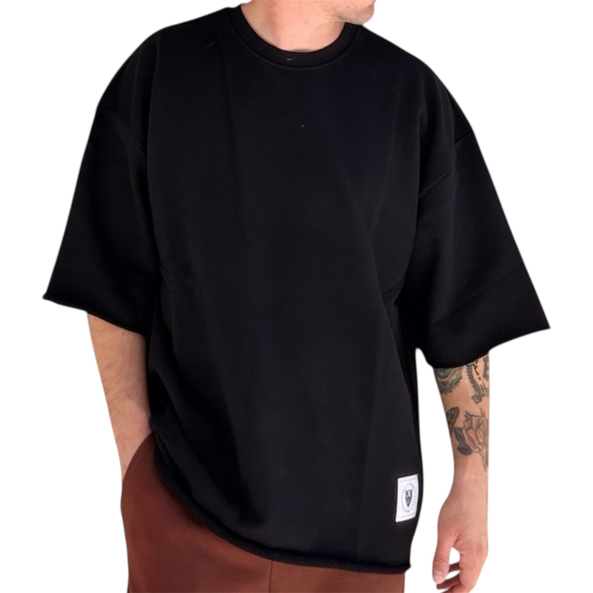 Heavyweight Oversized T-Shirt – Black