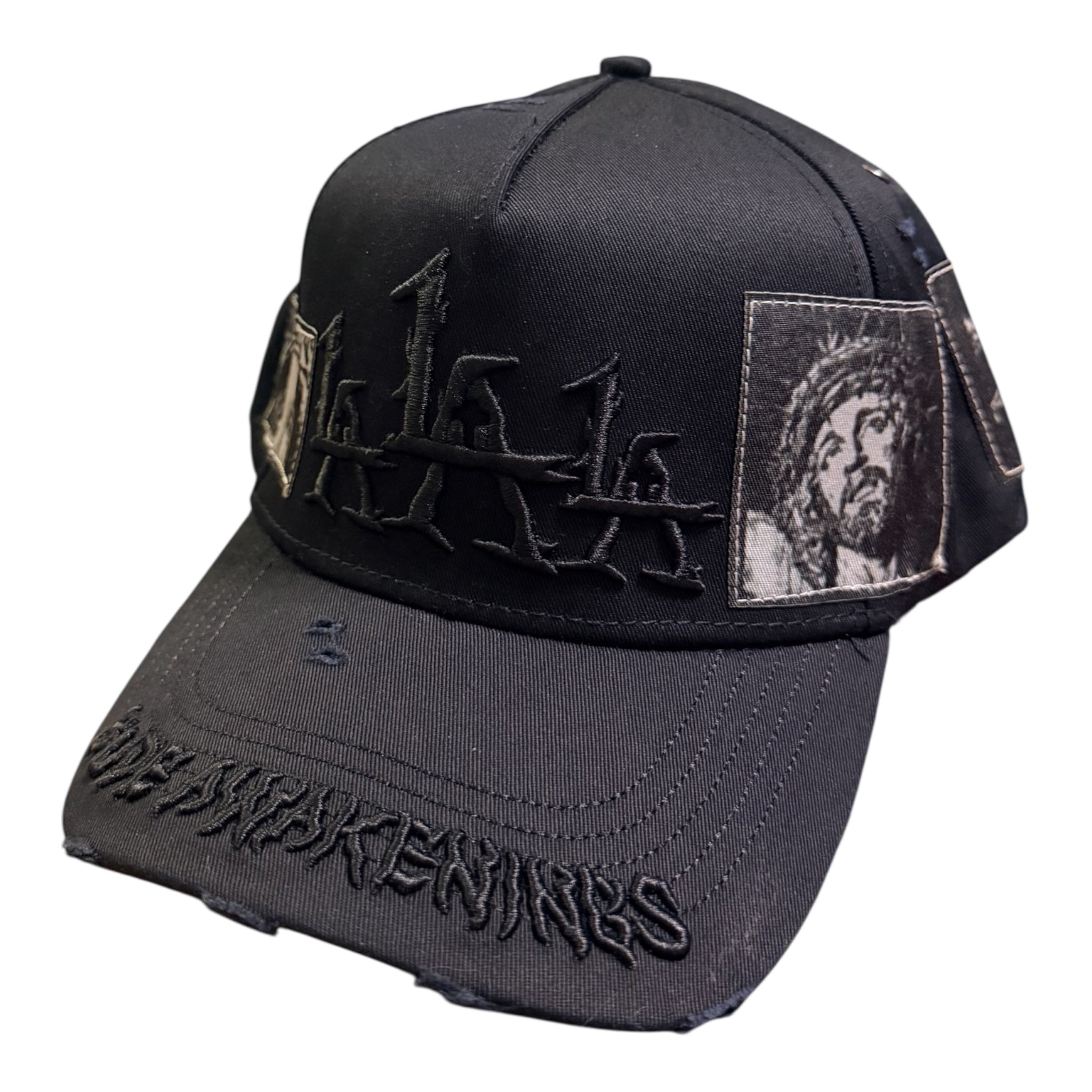 Jesus Crown Black Cap