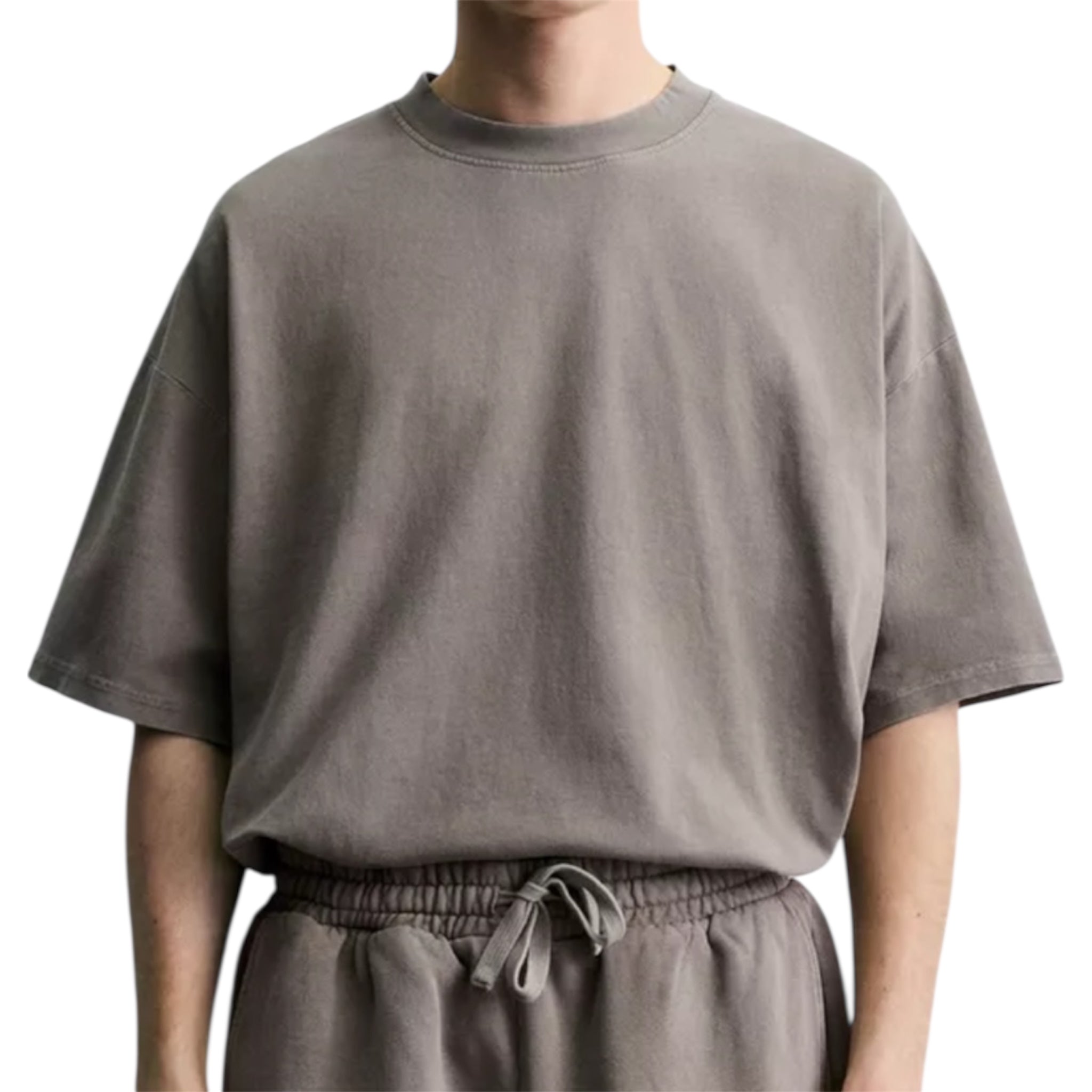 Heavyweight Oversized T-Shirt – Washed Grey