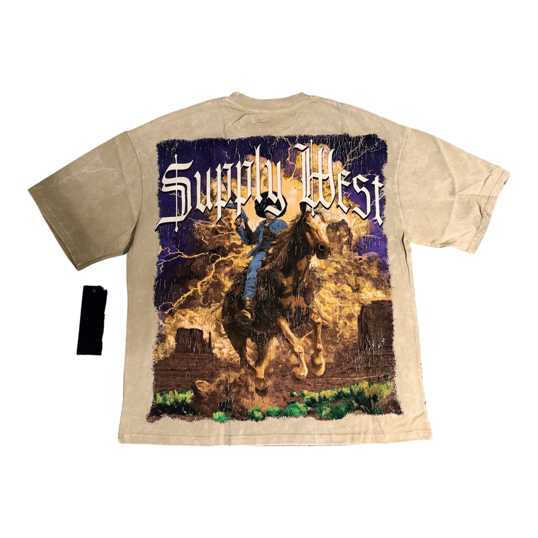 Supply – By Any Means Necessary Western Tee