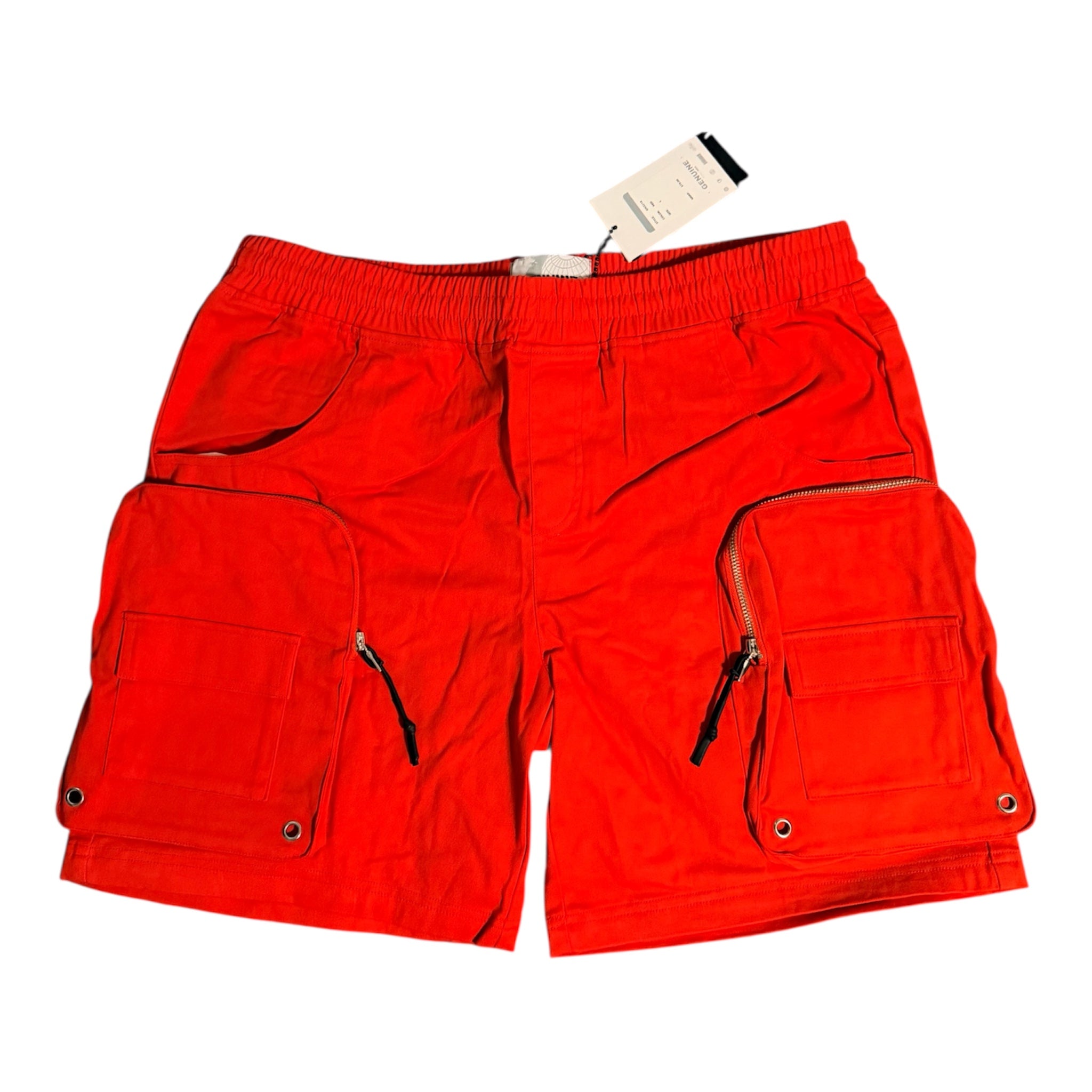 Tactical Cargo Shorts (Red)