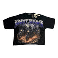 Heavyweight Oversized Graphic T-Shirt – Dark Rider Edition